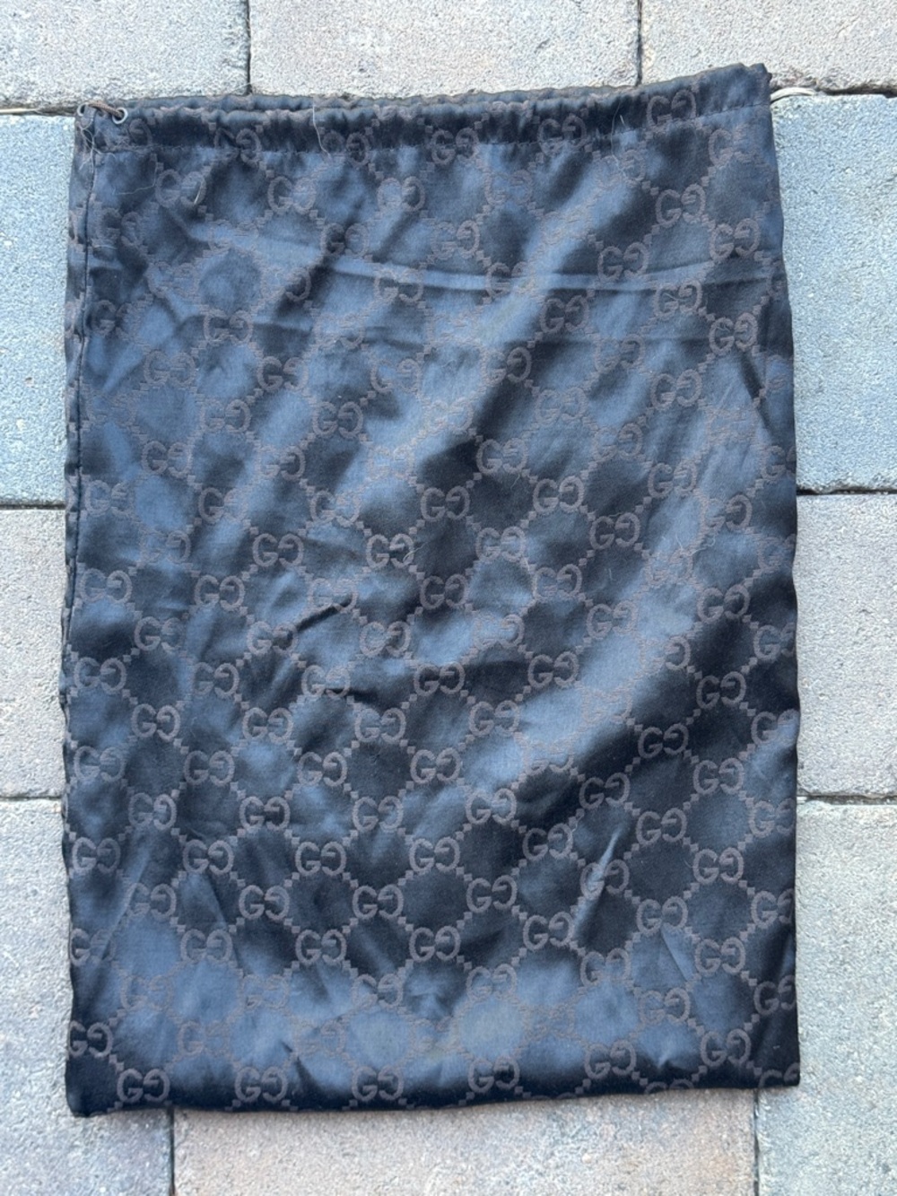 Gucci Black Embossed GG Leather Penny Loafers - Picture 10 of 10